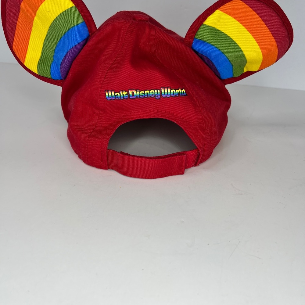 Disney Rainbow Ears Walt Disney World Baseball Cap for Adults Mickey Mouse Pride - Picture 5 of 10